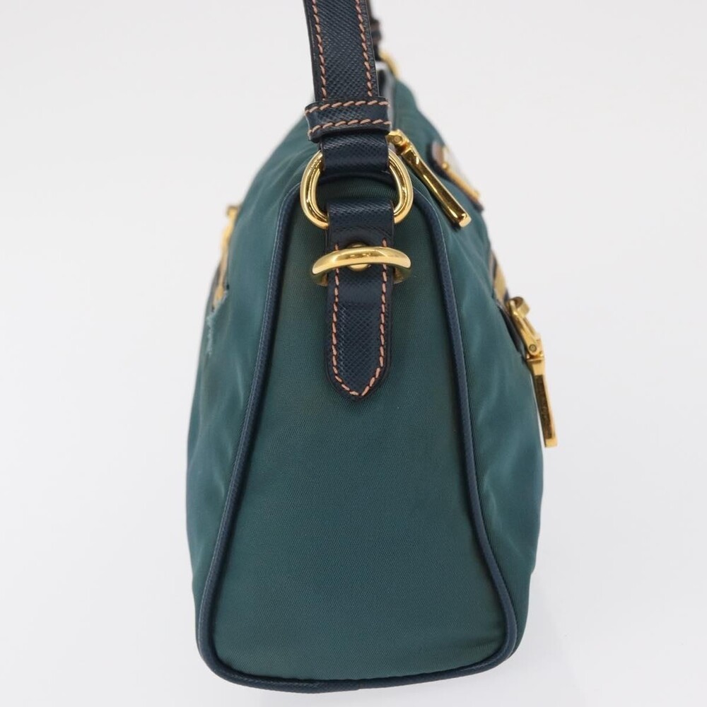 Prada Nylon Accessory Pouch Green - Picture 5 of 14